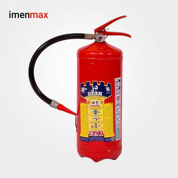 کپسول آتش نشانی پودری دژ 6 کیلویی
