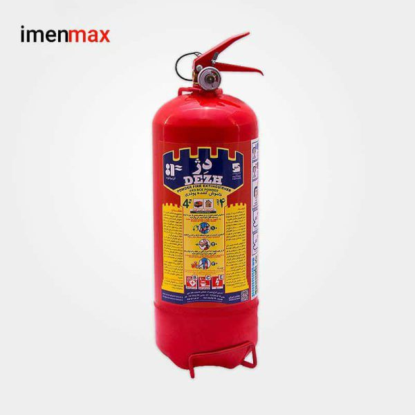 کپسول آتش نشانی پودری دژ 4 کیلویی