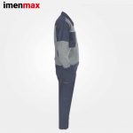 کاپشن شلوار کار مردانه سیلوری ، طوسی دوسوزنه سایز L،M،XL،XXL پلی استرویسکوز