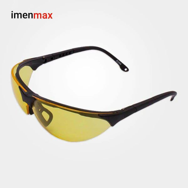 عینک ایمنی اپتیک Y88 ـ R200 زرد