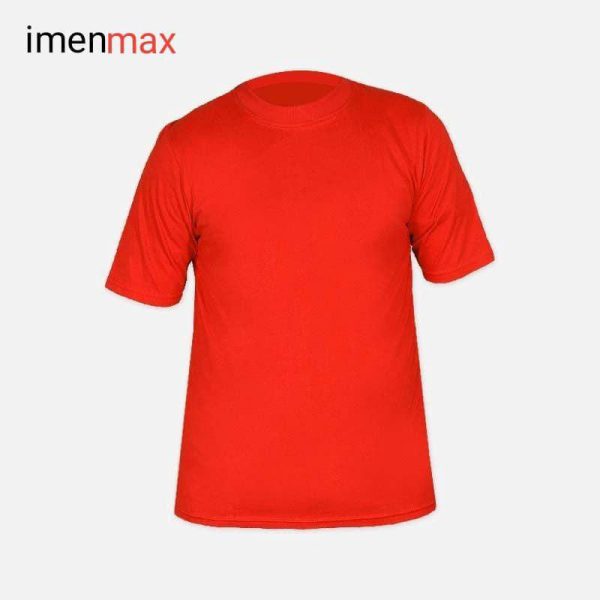 تی شرت یونکس یقه گرد نارنجی