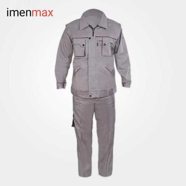 لباس کار مهندسی جلیقه دار استخوانی