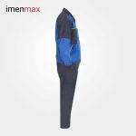 کاپشن شلوار ایمنی ایرانخودرویی سیلوری طوسی آبی یونکس