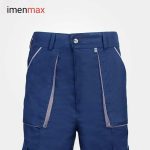 لباسکار بست ورک BEST WORK لباسکار ایمنی صنعتی L XL XXL سرمه ای استخوانی استین بلند