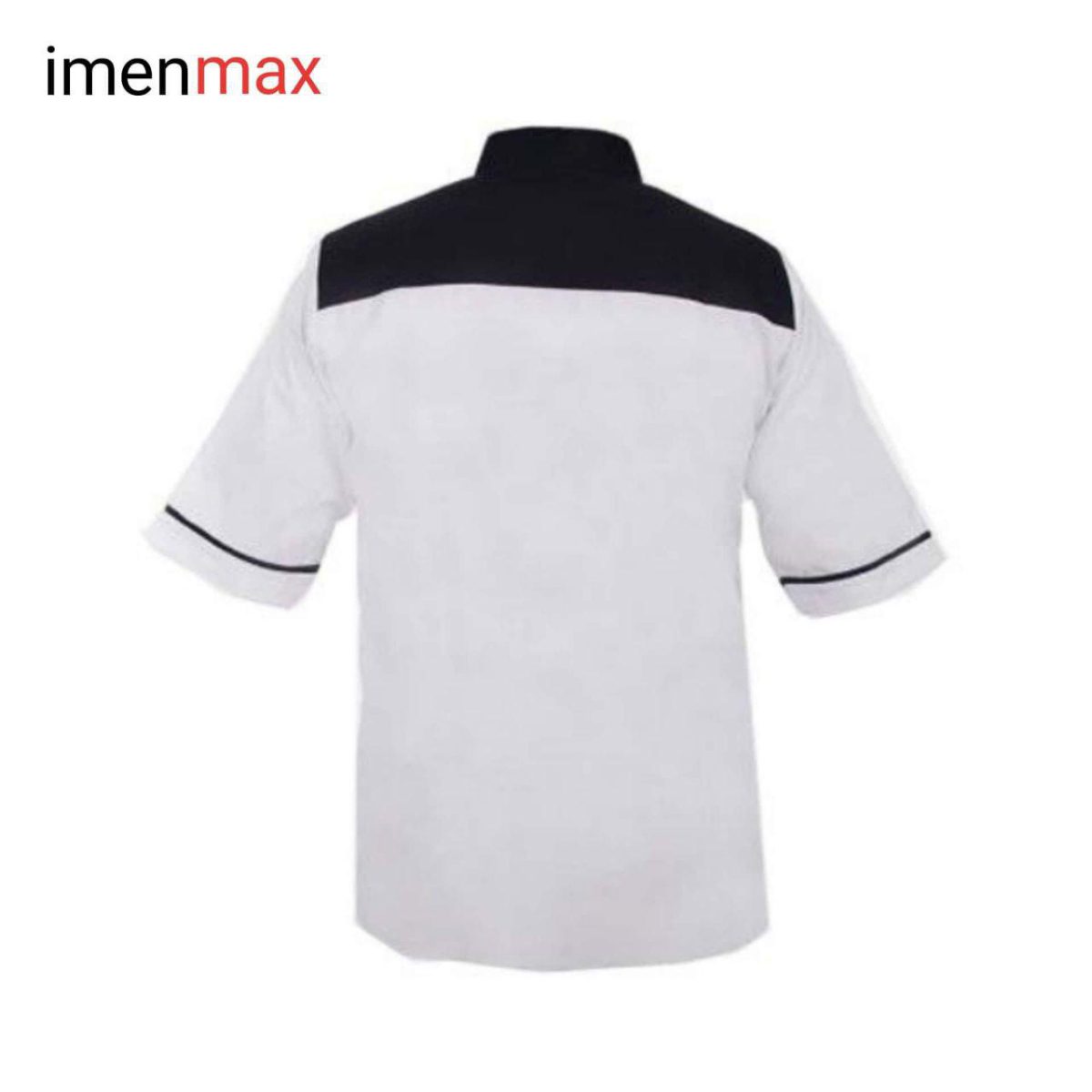 لباس رستورانی کیمیا ، فرزین لباس کار فست فودی ارزان سفید مردانه ترگال
