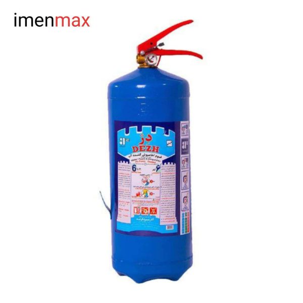 کپسول آتش نشانی آب و گاز دژ 6 کیلویی