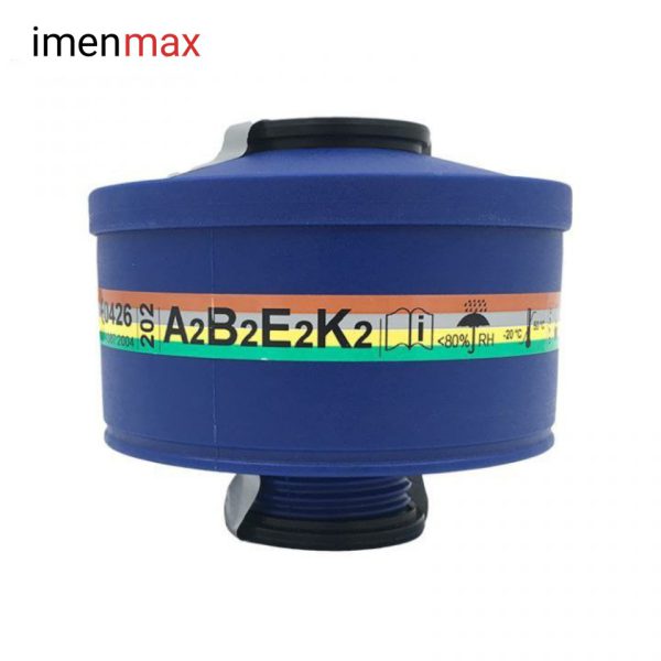 فیلتر ماسک شیمیایی تمام صورت اسپاسیانی 4 حالته مدل A2B2E2K2