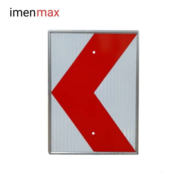 تابلو فلزی گالوانیزه مستطیل شبرنگ 60×45