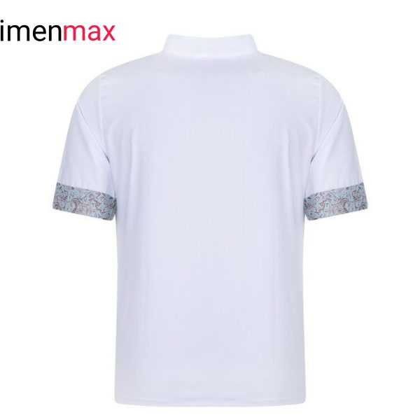 لباس رستورانی کیمیا مدل سروش سفید ، لباس رستورانی سنتی ، لباس آشپزی ، لباس گارسونی ، لباس سرآشپزی