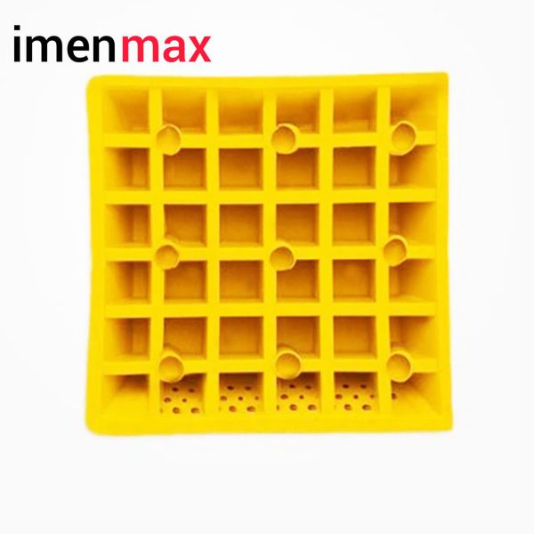 گل میخ پلاستیکی 14×14 سانتی متر زرد